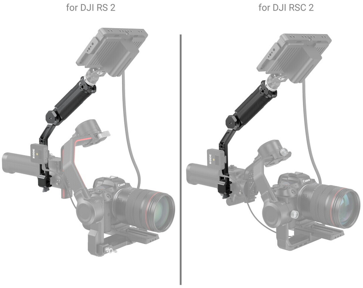 SmallRig Sling Handgrip w/ NATO clamp for DJI RS 4 Pro/RS 4/ RS 3 Mini/RS 4 Mini