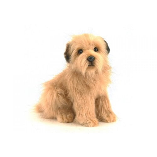 Hansa Norfolk Terrier 4126 Plush Soft Toy Dog Sold by Lincrafts UK Est.1993