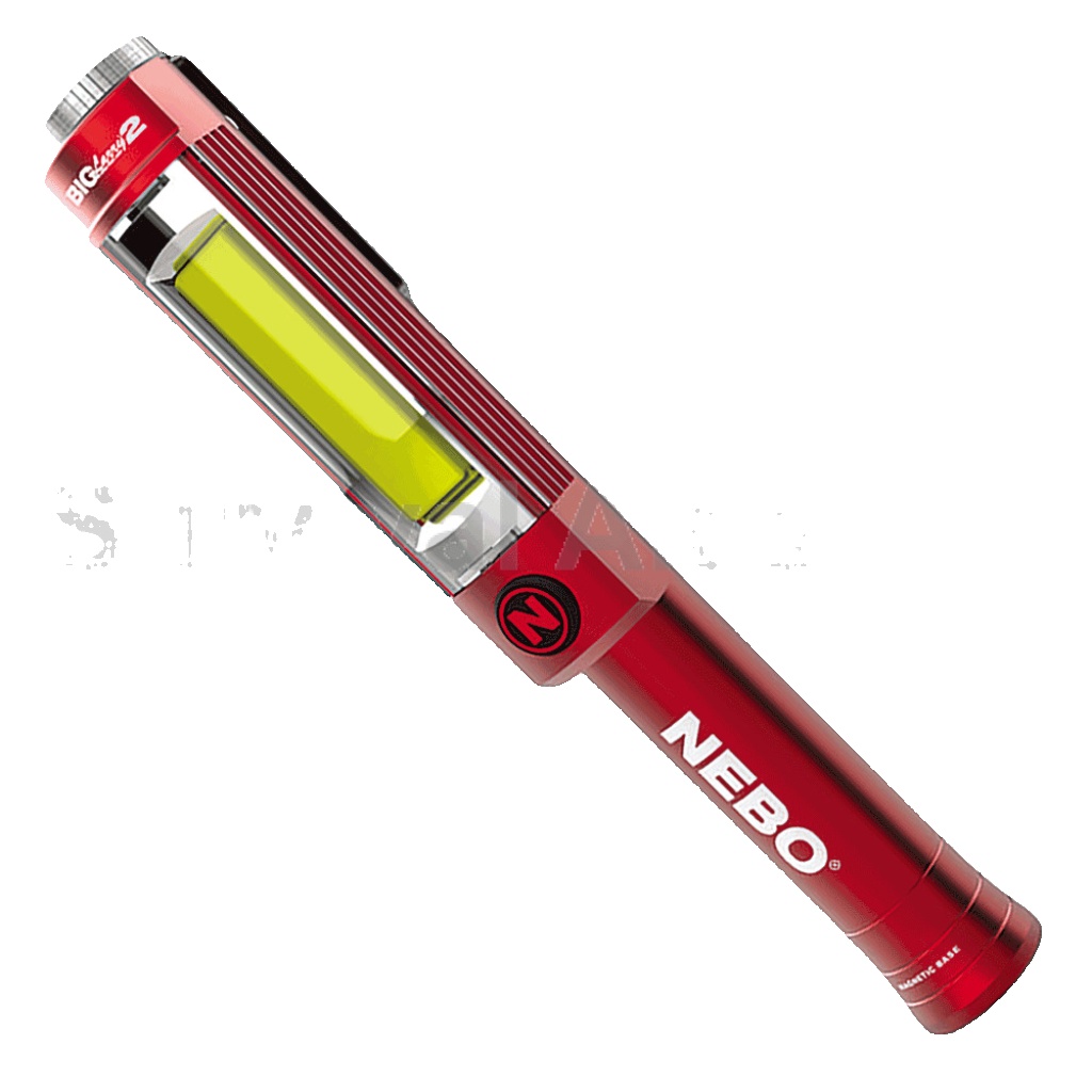 NEBO Big Larry II 500 Lumen Work Light, RED