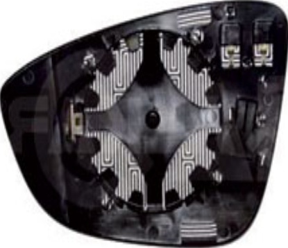 ALKAR 6432133 Mirror Glass, outside mirror for VW