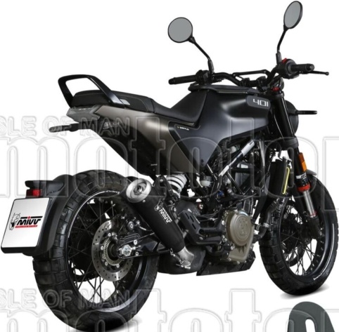 Auspuff HUSQVARNA SVARTPILEN / VITPILEN 401 2023 MIVV Ghibli Schwarz