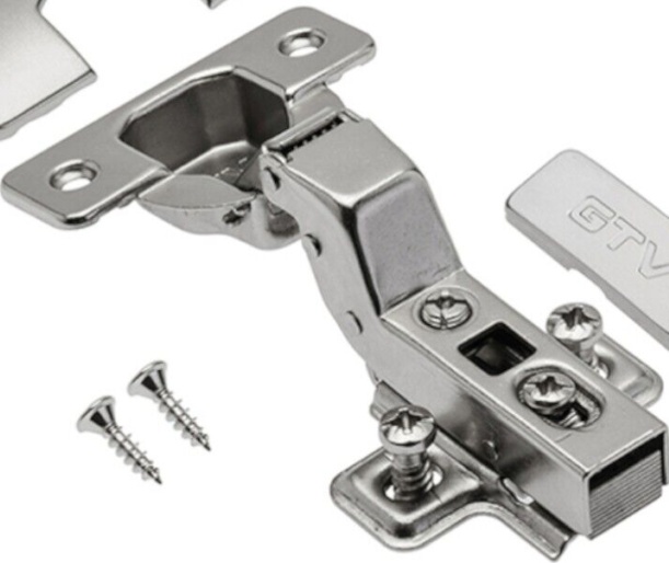 KITCHEN CABINET/CUPBOARD CONCEALED 35mm SOFT CLOSE DOOR  HINGE (Inset)