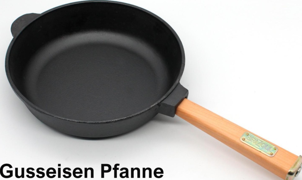 24cm Grill Pan Cast Iron Roaster SKOVORODA GRILL CAST IRON