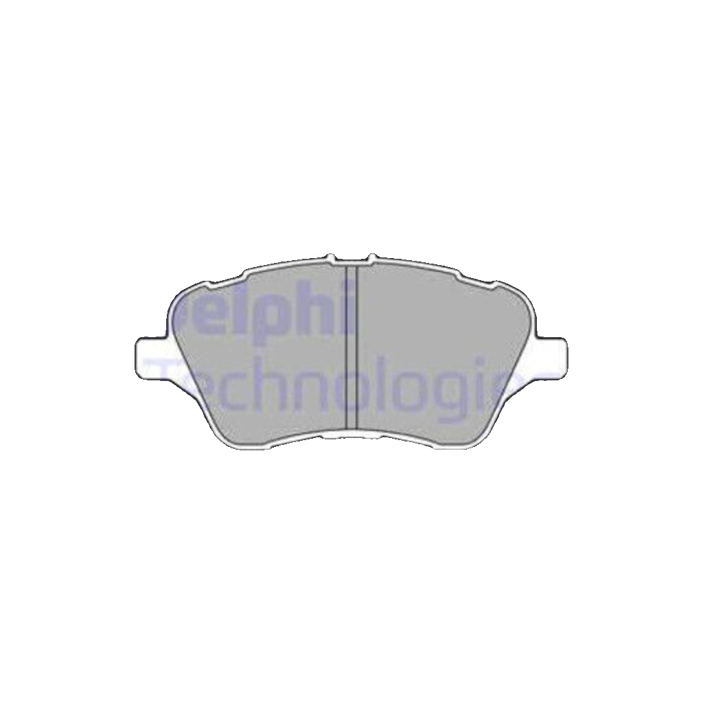 LP2474 DELPHI Brake Pad Set, disc brake for FORD,FORD AUSTRALIA