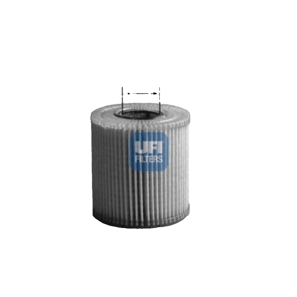 25.080.00 UFI FILTRO OLIO PER AUDI A6 2.4 -08