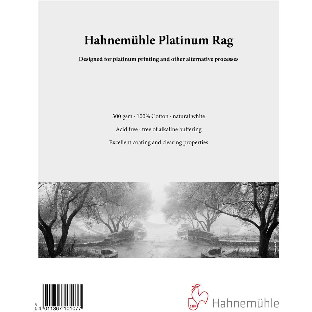 Hahnemuehle Platinum Rag-8Inx10in 25S-300