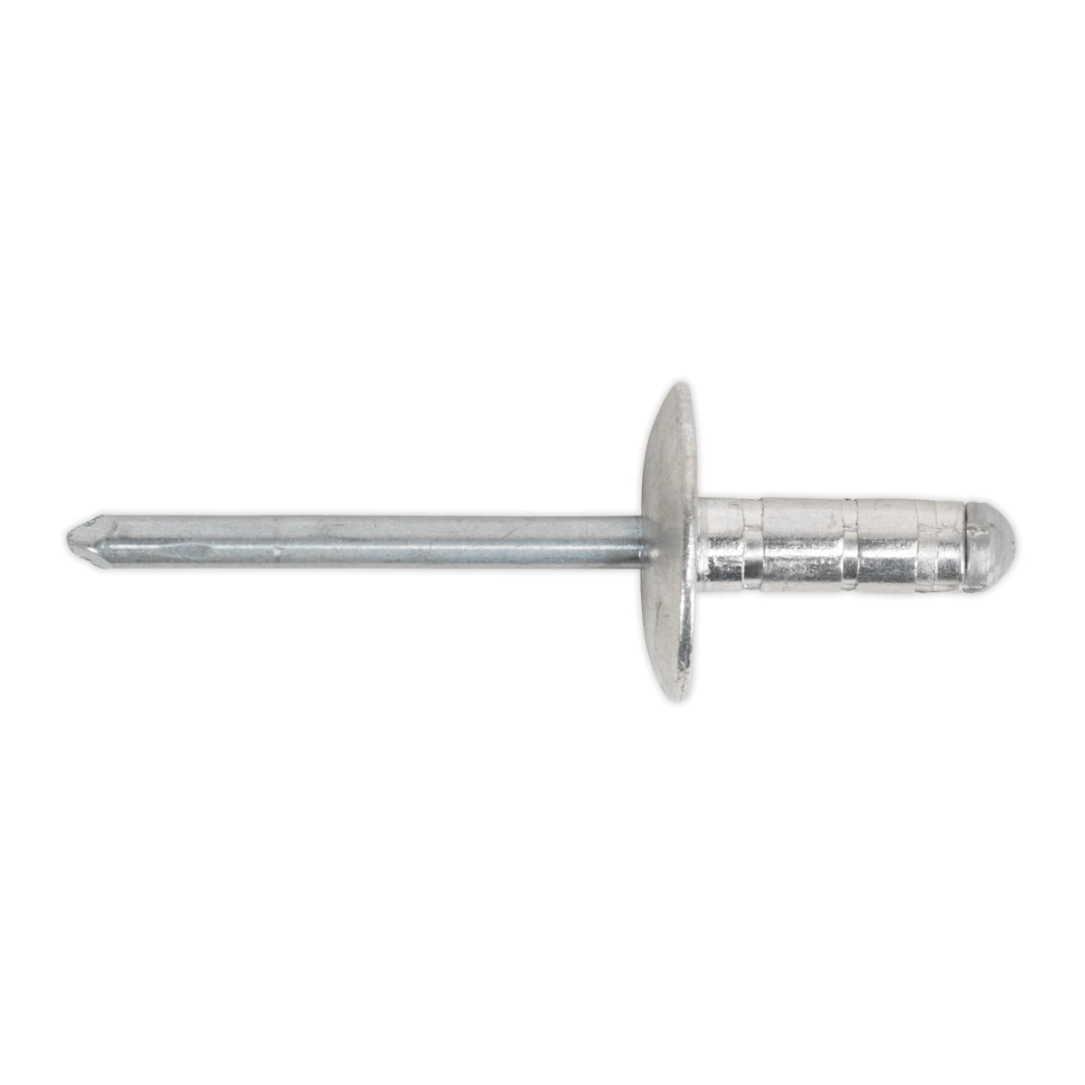 Sealey RM4813L Aluminium Multi-Grip Large Flange Rivet 4.8 x 13mm - Pack of