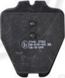37448 A.B.S. Brake Pad Set, disc brake for AUDI,VW