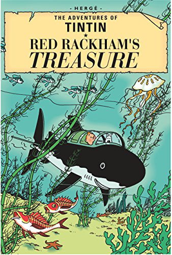 Tintin Red Rackhams Treasure Herge Paperback Childrens Comic Adventure - Image 7