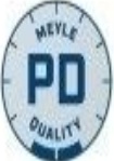 Rear MEYLE GERMANY 025 239 2617/PD Brake Pad Set, disc brake for BMW