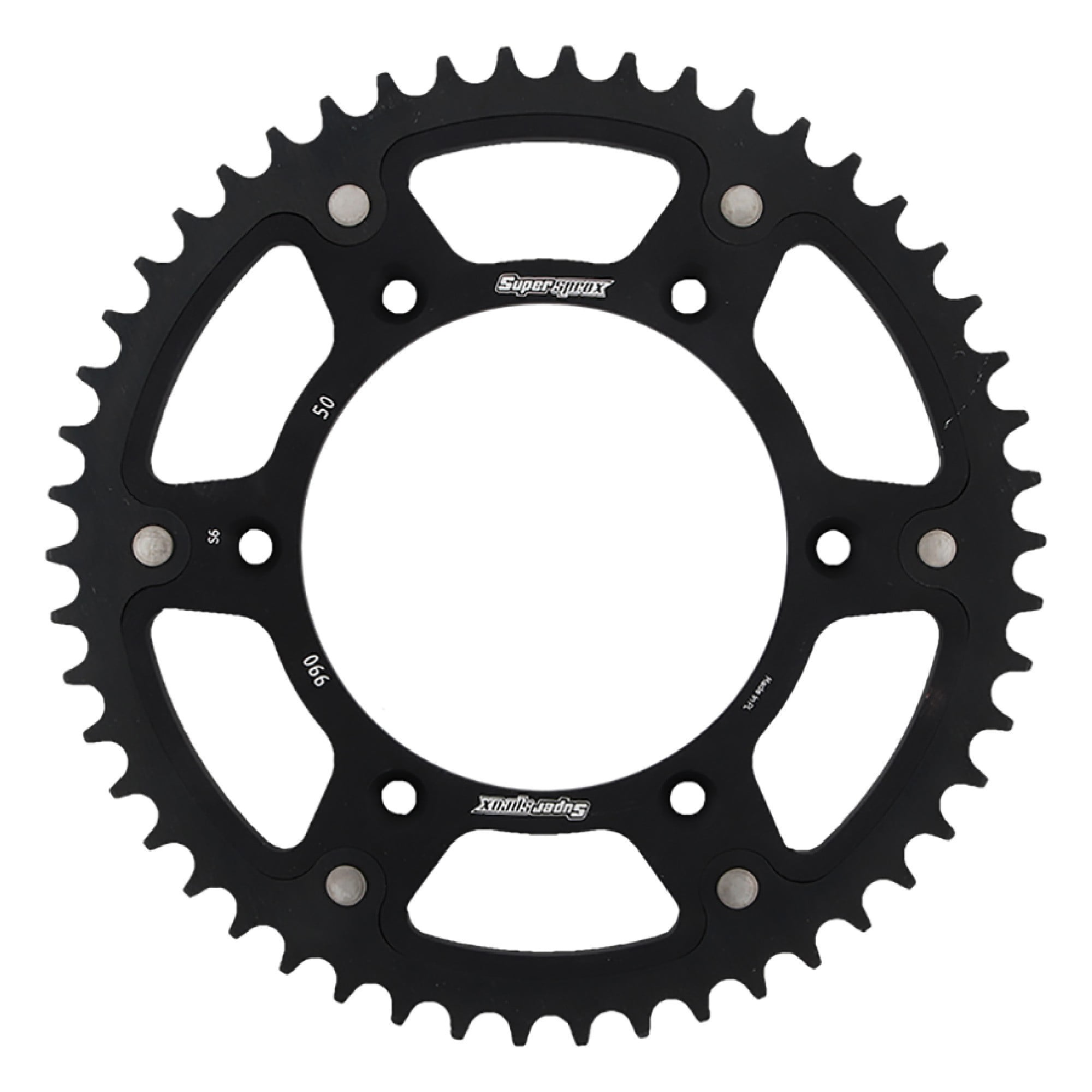 Supersprox Stealth Rear Sprocket 50T Black KTM GasGas Husqvarna Off-Road MX Bike