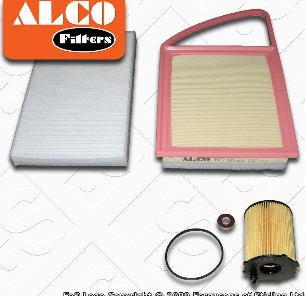 SERVICE KIT for PEUGEOT 308 1.6 HDI DV6C DV6D OIL AIR CABIN FILTERS (2009-2013)
