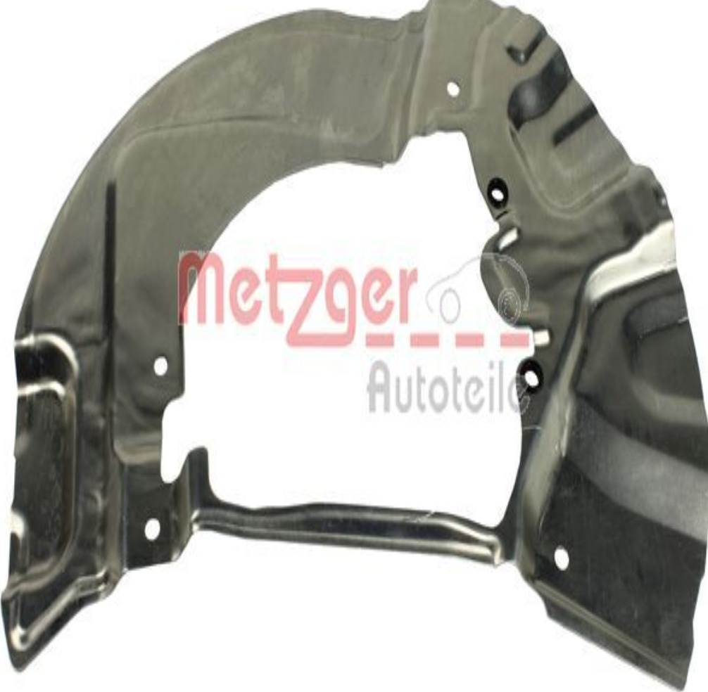 Brake disc cover Front Axle Right 6115032 METZGER for BMW 5 5 Touring