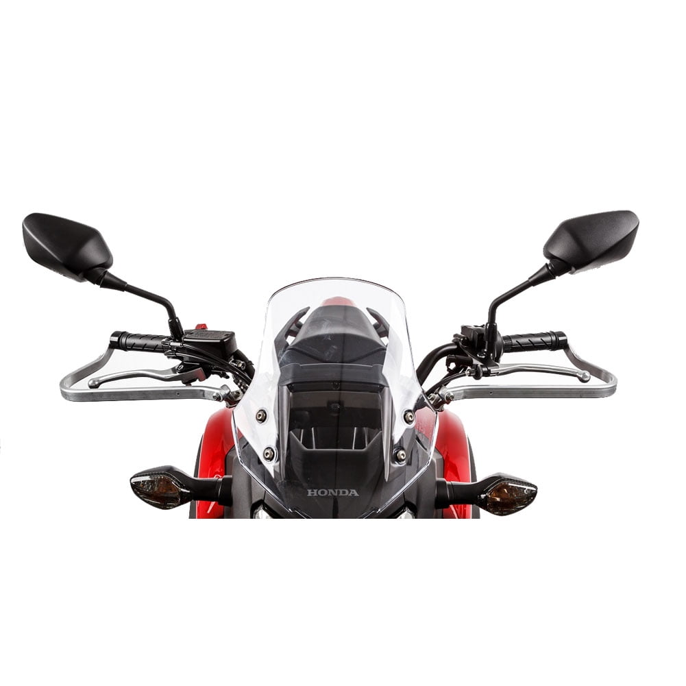 Honda CRF300 Rally Barkbusters Hand Guard Hardware Kit + VPS HandGuards in Red