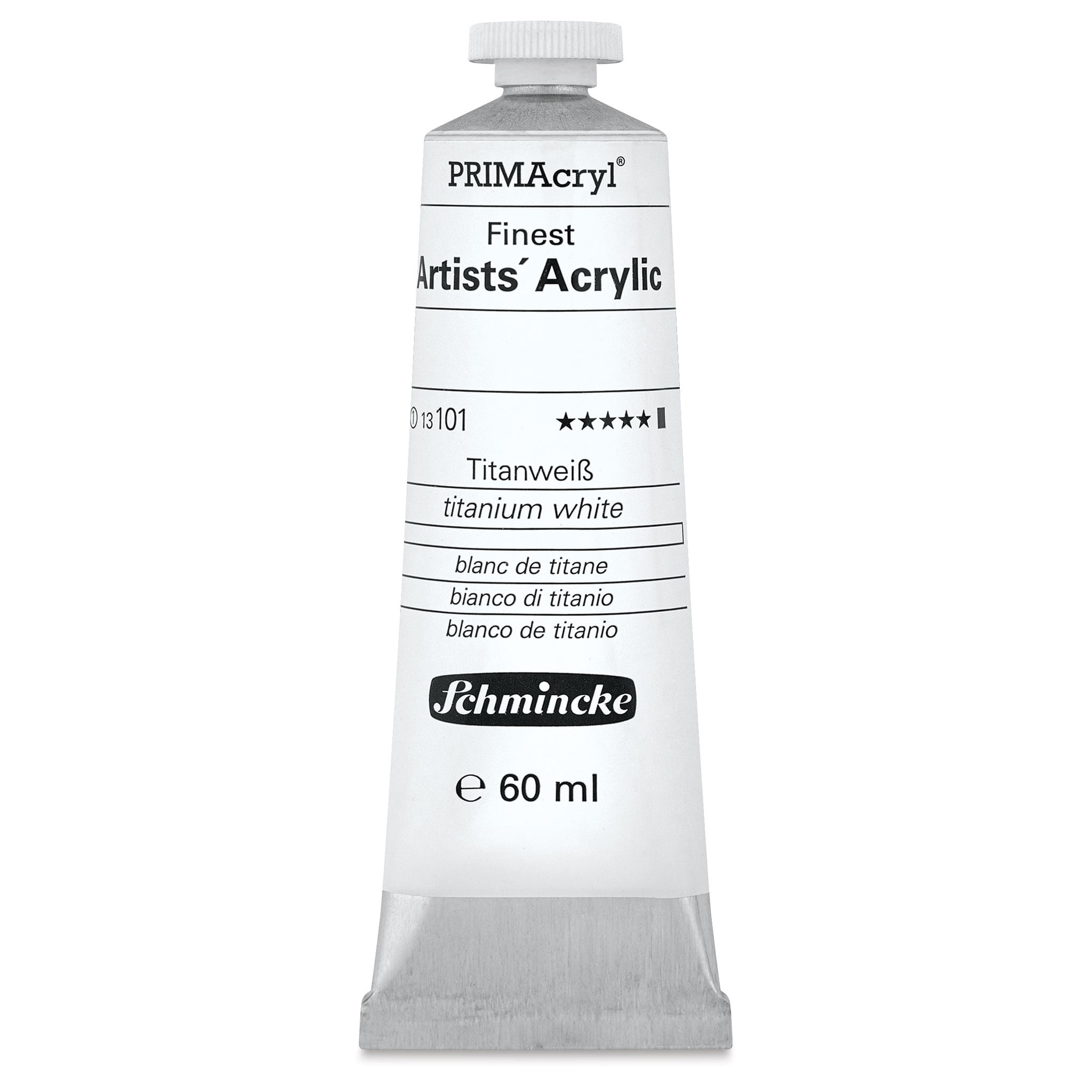 Schmincke : Primacryl Acrylic Paint : 60ml : Titanium White