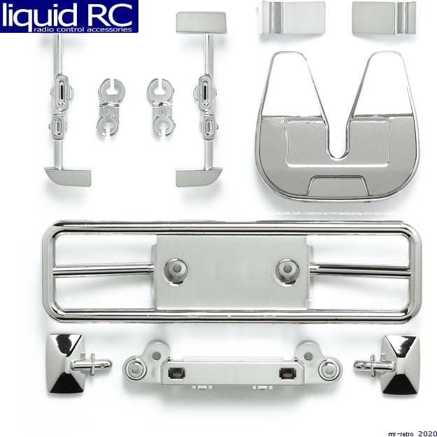 Tamiya Racing Truck H Parts (Chrome)