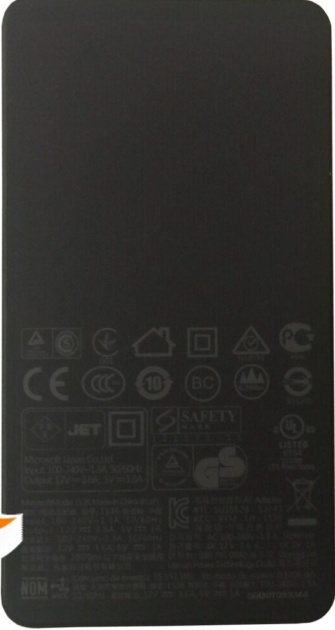 New Microsoft Surface Pro 1 & 2 RT 1601 1631 1536 43W Power Adapter Charger
