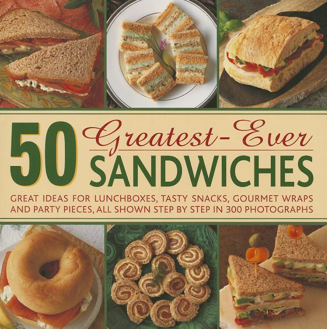 50 Greatestever Sandwiches Great Ideas for by Carole Handslip HARDBACK - Image 6