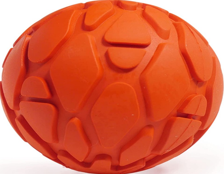 ROSEWOOD CYBER RUBBER TOUGH SQUEAK BALL DOG PUPPY TOY PET FETCH EXERCISE 6CM