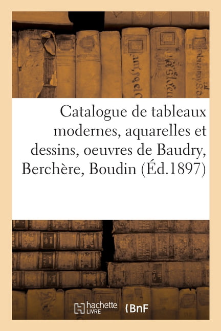 COLLECTIF - Catalogue de tableaux modernes aquarelles et dessins oeu - X555z