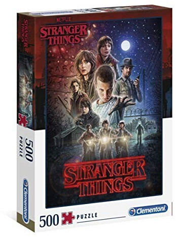 Clementoni - Stranger Things 500 Piece Jigsaw Puzzle