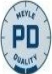 Front MEYLE 025 245 3818/PD Brake Pad Set, disc brake for CITROËN,PEUGEOT