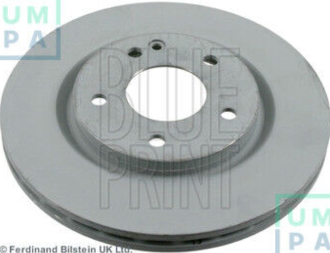 Blueprint Brake Disc Front Coated 276mm Diameter Fits Mercedes-Benz A-Class