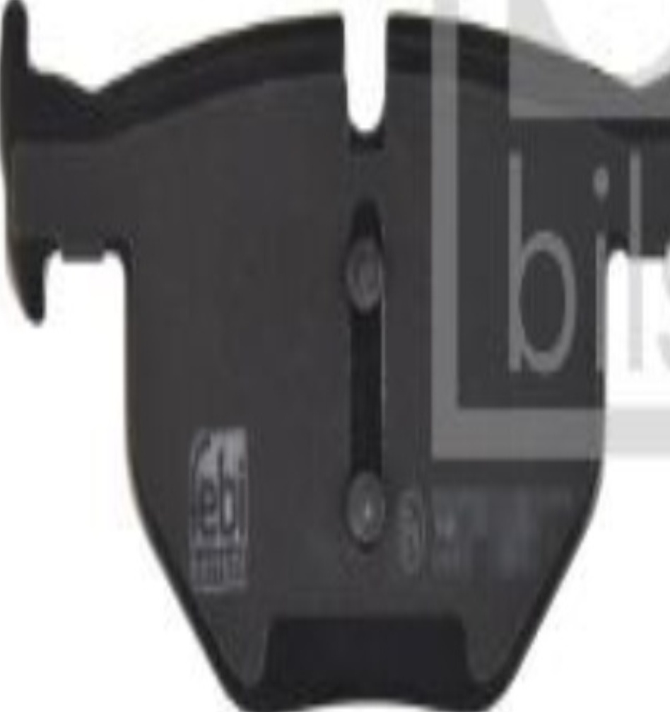 FEBI 16466 BRAKE PAD SET DISC BRAKE Rear