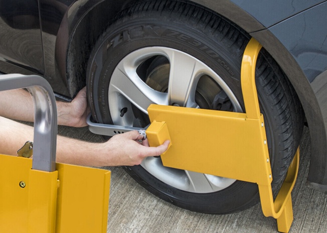 Sealey Wheel Clamp with Lock & Key PB397 - Image 5