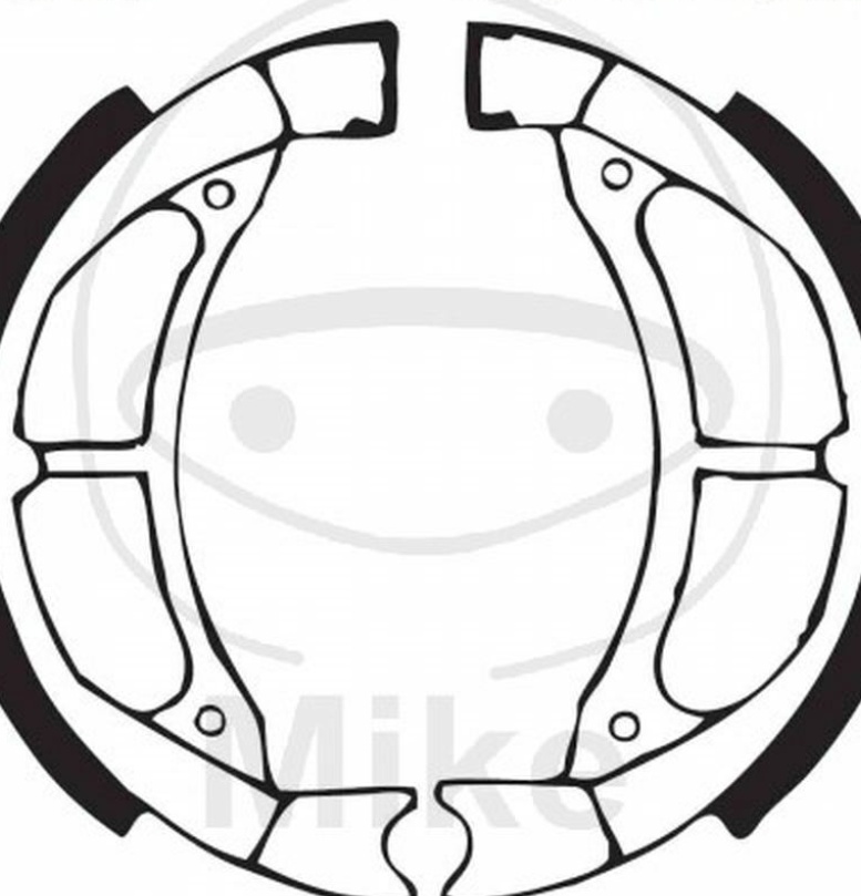 Y519 Brake Shoes EBC