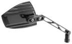 Highsider Pro Wave Black Handlebar Mirror For Motorcycle Parts