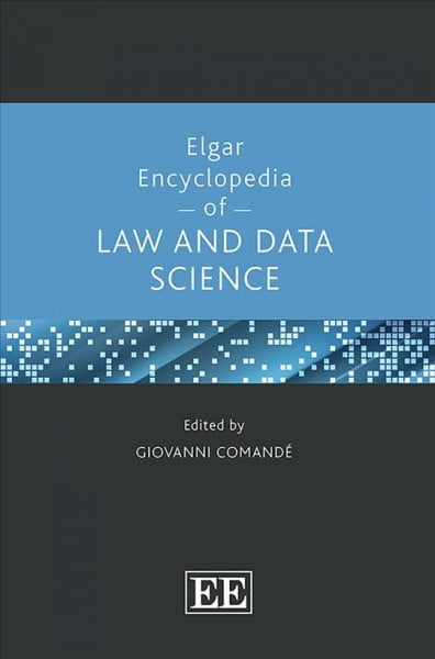 Elgar Encyclopedia of Law and Data Science Comandé Hardback Edward Elgar