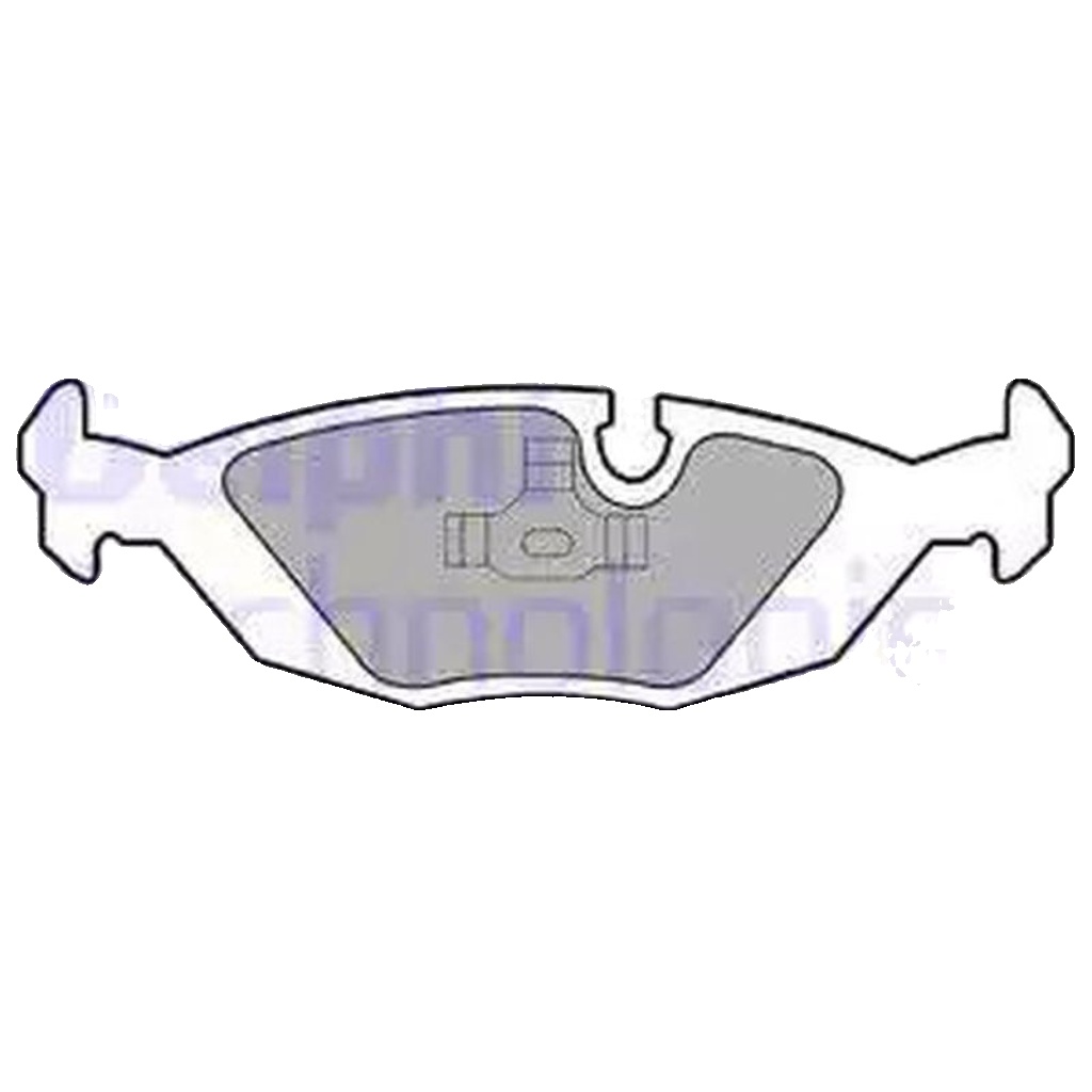 2x ✅Fits DELPHI LOCKHEED HAMULCE LP576 BRAKE PAD AXLE SET SAAB  ⭐UK Seller⭐