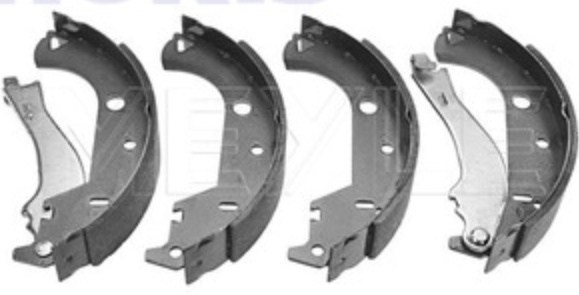 Rear MEYLE 214 533 0005 Brake Shoe Set for FIAT