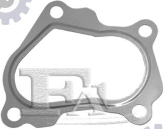 behind exhaust turbocharger FA1 770-912 Seal, turbine outlet for TOYOTA