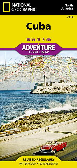 Cuba Map National Geographic Adventure Map