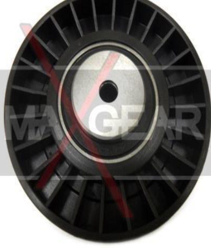 V-belt pulley Plastic 54-0408 MAXGEAR for AUDI COUPE B3 100 C4 Saloon A8 D2
