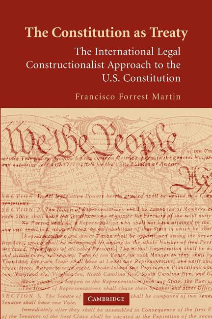 The Constitution as Treaty Martin Paperback Cambridge University Press