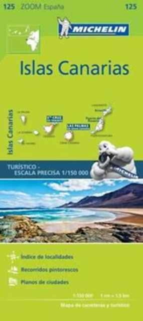 Iles Canaries - Zoom Map 125: Map by Michelin NEW - Image 2