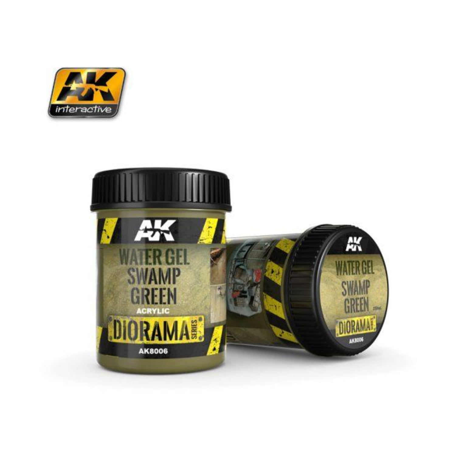 Ak Interactive AK8006 - Water Gel Swamp Green Effects - 250ml (Acrylic) - New