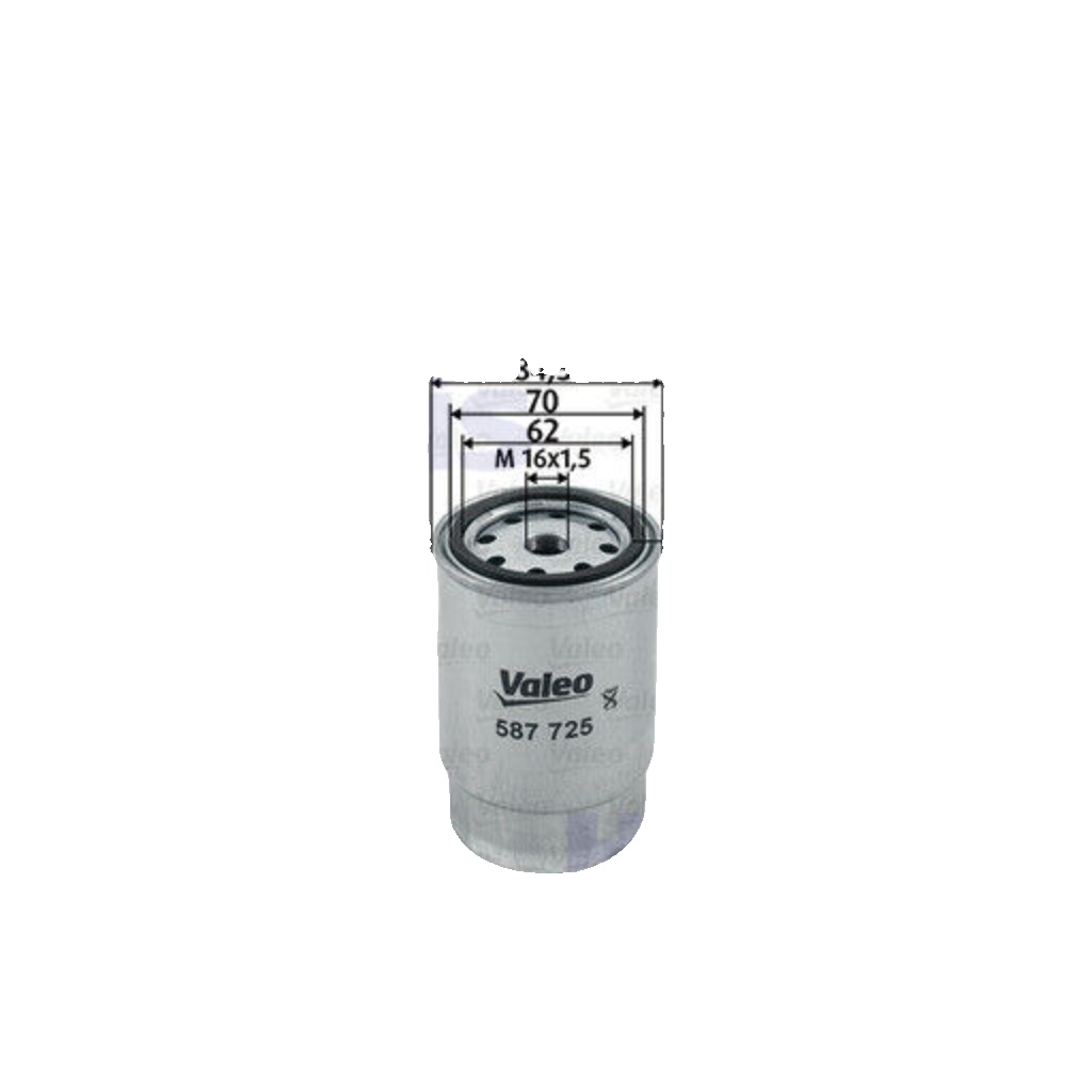 VALEO-OE 587725-OE Fuel Filter for HYUNDAI,KIA