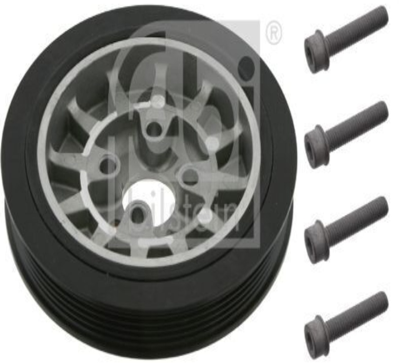 Febi Bilstein 36344 Crankshaft Belt Pulley Replacement Fits Seat Skoda VW