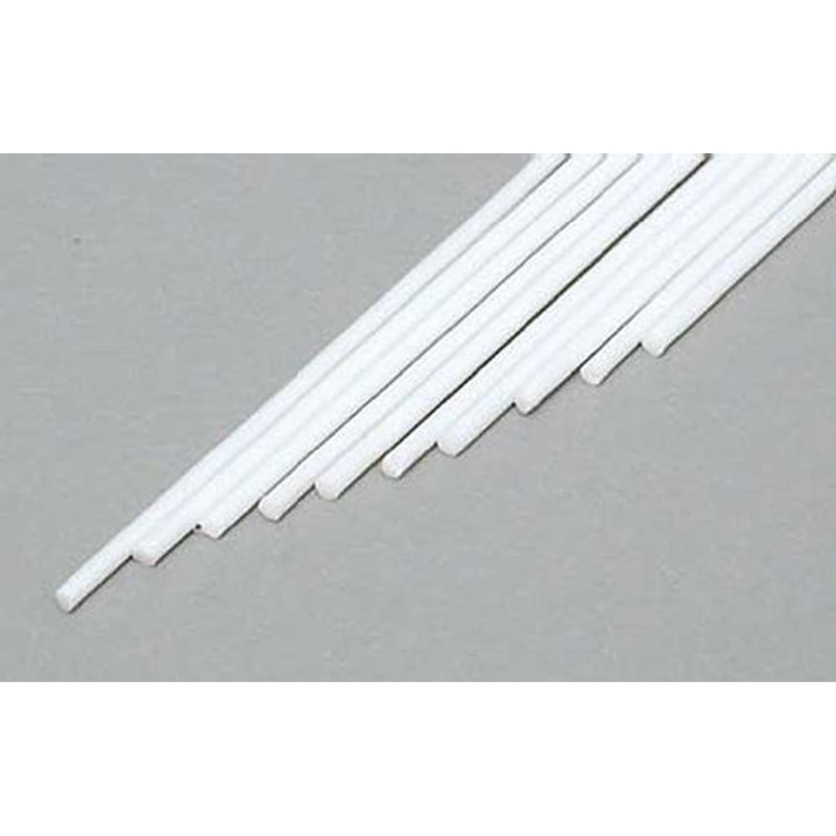 Top Evergreen Scale Models (210) Round BAR, 35 CM Long, Durchm.0, 75 MM, 10 Pcs