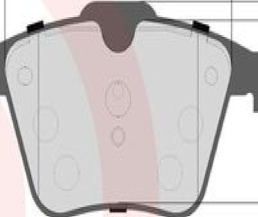 BREMBO Brake Pad Set With Piston Clip P36027 Fits Jaguar Front Axle - Quality