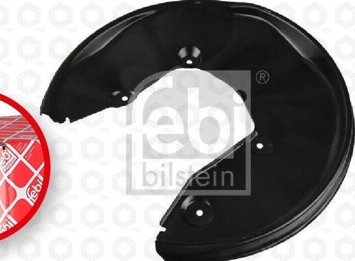 Brake disc cover Rear Axle Left 174632 FEBI BILSTEIN for AUDI A6 C6 A6 C6 Avant