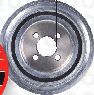 Crankshaft Pulley TVD1079 GATES for FIAT IVECO
