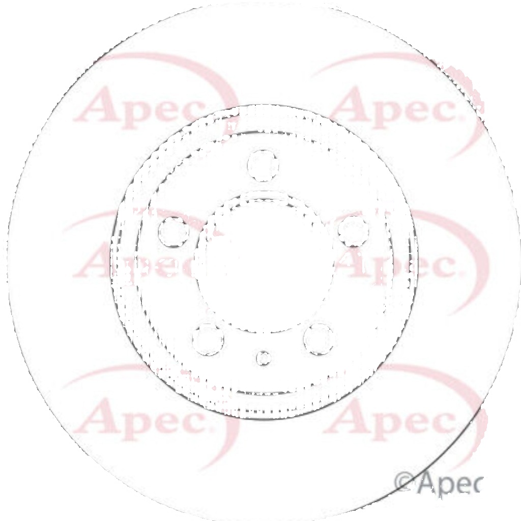APEC DSK3402 Brake Disc Front Vented 276mm Outer Ø Fits Audi Seat Skoda VW