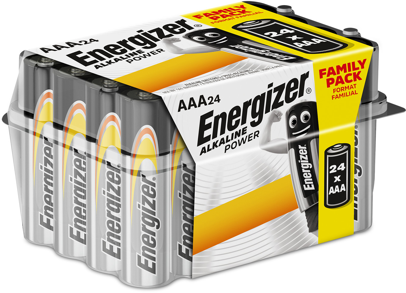 Energizer 24 X Alkaline Power Aaa Lr03 Batteries Bulk Pack Tub - Image 3