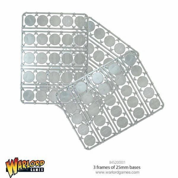 3 frames of 25mm bases - Wargaming Tabletop - Warlord Games