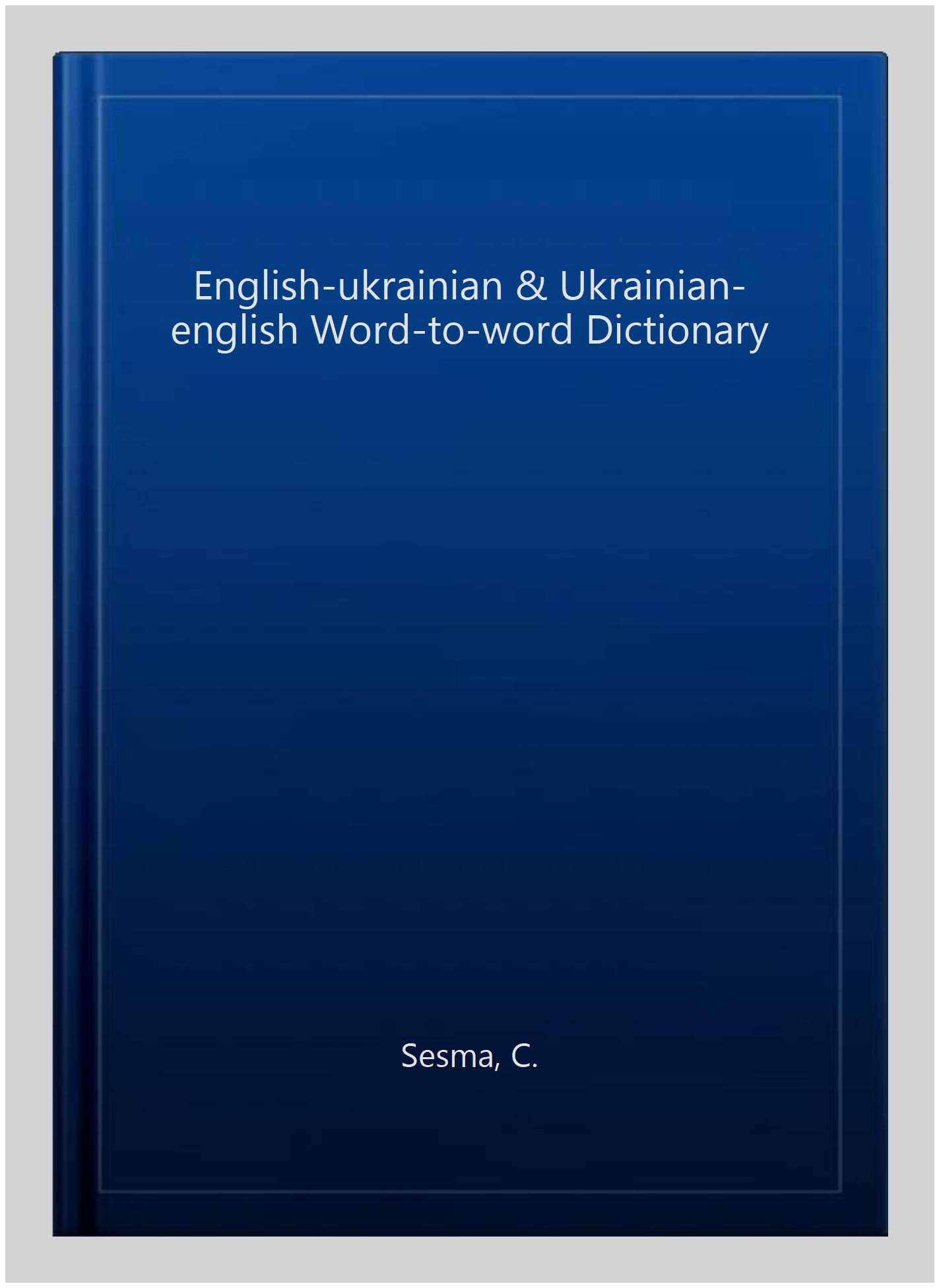 English-Ukrainian & Ukrainian-English Word-to-Word Dictionary